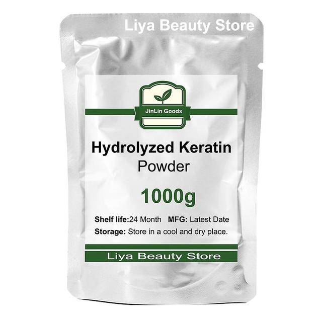 Jinzhaolai Cosmetic Raw Material Hydrolyzed Keratin Powder For Hair Care Moisturizing Repair 1000g on Productcaster.