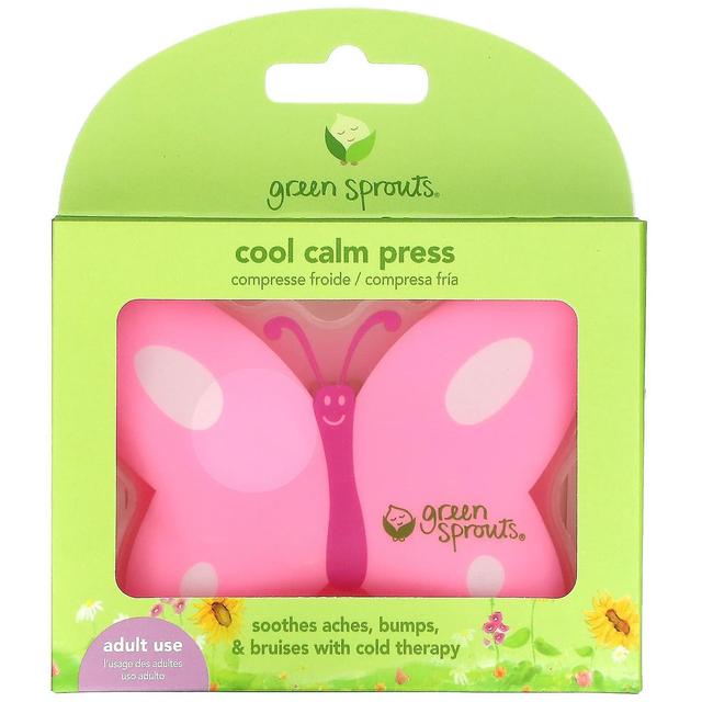 Green Sprouts, Cool Calm Press, Pink, 1 Count on Productcaster.