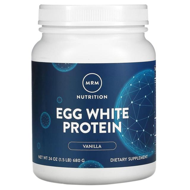 MRM Nutrition MRM Ernæring, Æggehvideprotein, Vanilje, 1,5 lbs (680 g) on Productcaster.