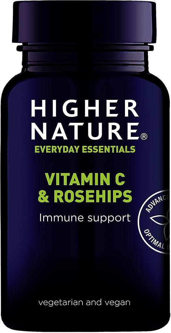 Higher nature vitamin c & rosehips (formerly rosehips) 90's on Productcaster.