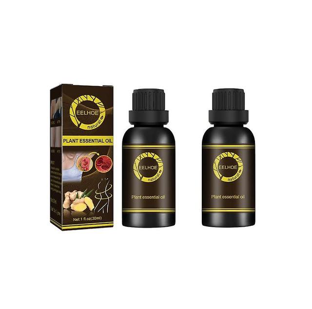 Eelhoe Dredge Lymph Relief Vein Massage Varicose Essential Oil Ascella Neck Lymphatic Leg Vein Care 30ml 2pcs on Productcaster.