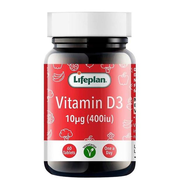 Life Plan Lifeplan Vitamín D3 400iu tablety 60 (FA0132) on Productcaster.