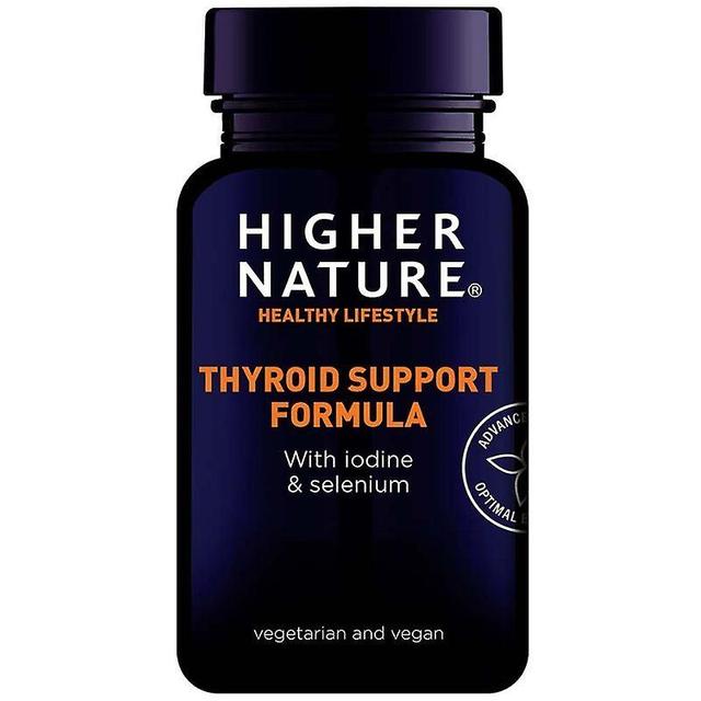 Higher Nature Højere natur Skjoldbruskkirtlen Støtte Formula Vegetabilske Kapsler 60 (THY060) on Productcaster.