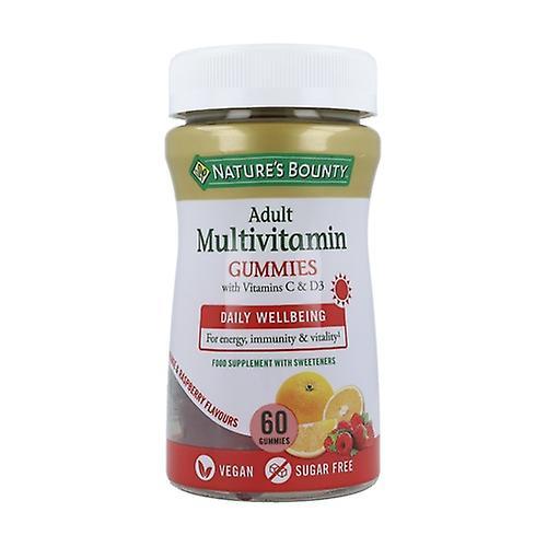 Natures Bounty Adult Multivitamin Gummies 60 Jelly beans on Productcaster.