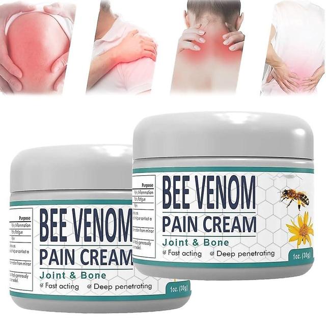 Denstyle Bee Venom Joint Relief Cream, New Zealand Bee Venom Cream, Joint And Bone Cream, Provides For Back Neck Hands Feet Joints 2pcs on Productcaster.