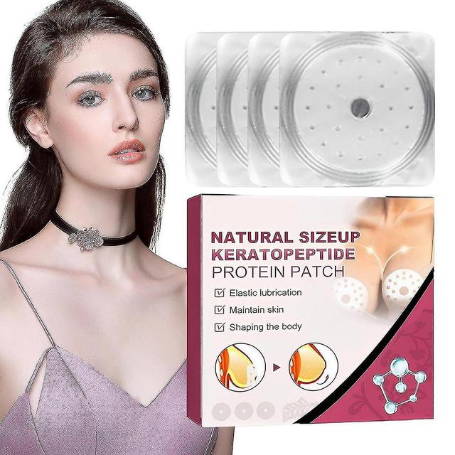 Natural Size Up Keratopeptide Protein Patch, Breast Enhancement Patch, Lifting & Firming Breast, on Productcaster.