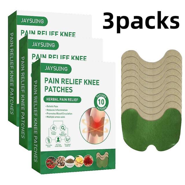 30pcs Knee Joint Pain Plaster Chinese Wormwood Extract Sticker For Ache Arthritis Rheumatoid Relief Patch on Productcaster.