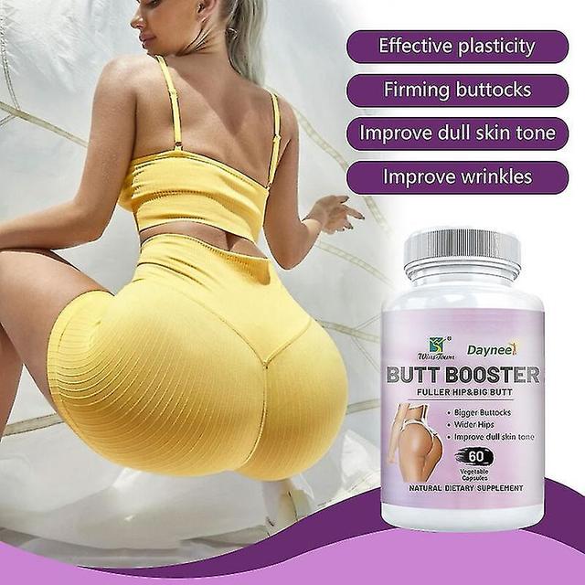 Butt Booster Kapslar Större Rumpor Bredare Rumpor Förbättra tråkig hud 1PC on Productcaster.