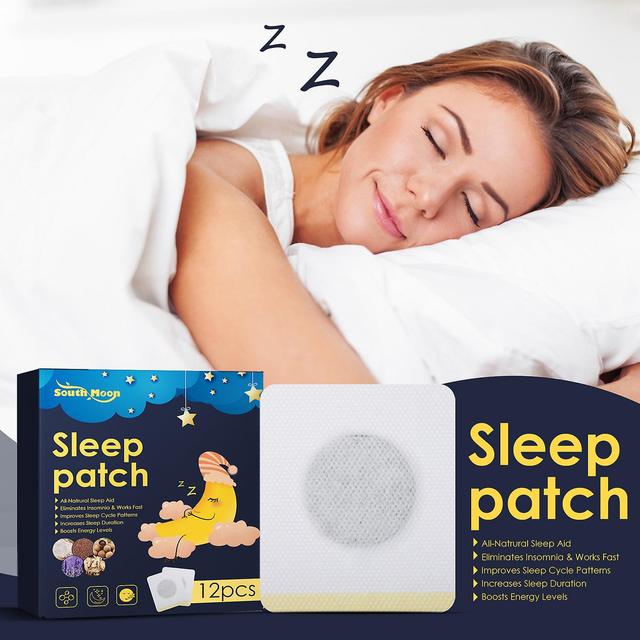 South Moon Sleep Patch Repair Dreams Care Sleep Navel Patch Poor Sleep Quality Plaster Acupoint Patch Vitamins & Supplementss1PCS) 1PCS on Productcaster.