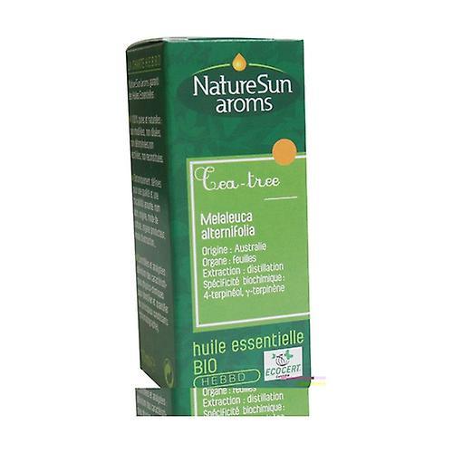 Naturesun'Arôms Organic Tee trea essential oil 10 ml of essential oil (Tea tree) on Productcaster.