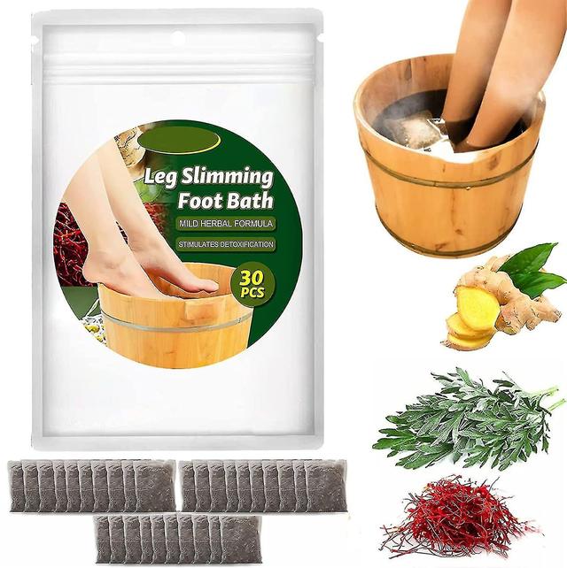 Eelhoe Wormwood Foot Bath Pack Ginger Foot Soak Pills To Repel Cold Foot Care Gel Relief Pain And Clear Lymph Qxuan 20pcs on Productcaster.