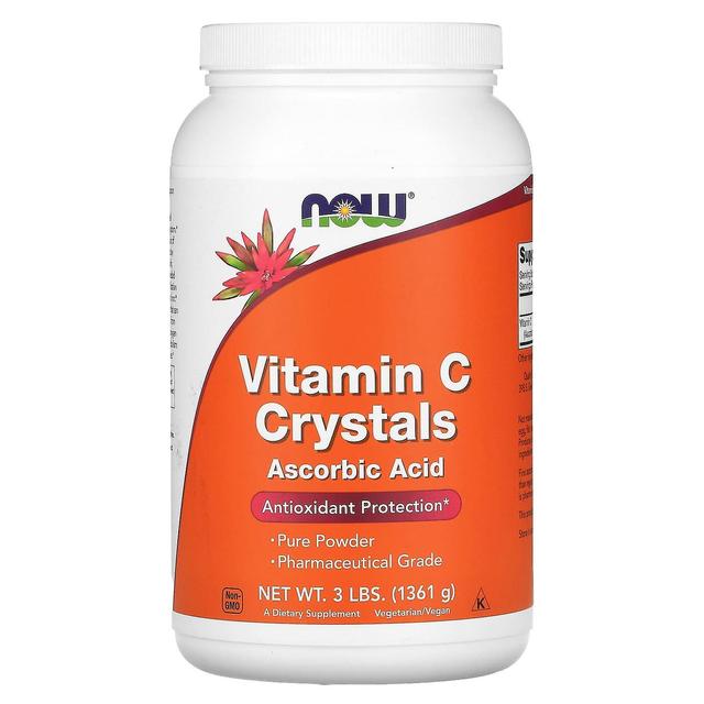 NOW Foods, Vitamin C Crystals, 3 lbs (1361 g) on Productcaster.