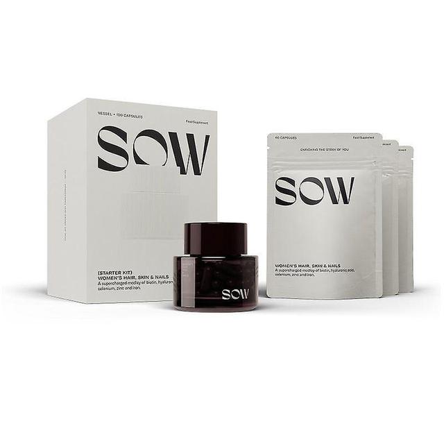 SOW Minerals Women's Hair, Skin & Nails 3 Month Starter Kit on Productcaster.