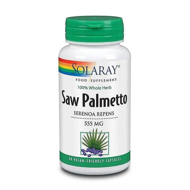 Solaray Saw Palmetto 550mg Capsules 60 (85412) on Productcaster.