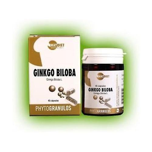 Waydiet Natural Products Ginkgo Biloba Phytogranulos 45 capsules on Productcaster.