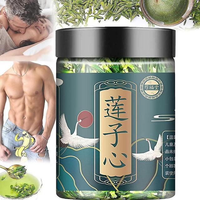 Lotus Seed Core Tea for Men Heart Energy Kidney Care Toning Boost, Lotus seed tea 60g As shown on Productcaster.