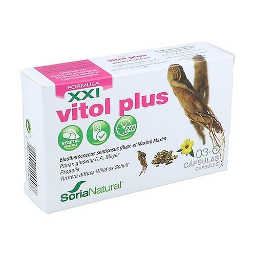 Soria Natural 03 C Vitol Plus (Formel XXI) 30 kapsler on Productcaster.