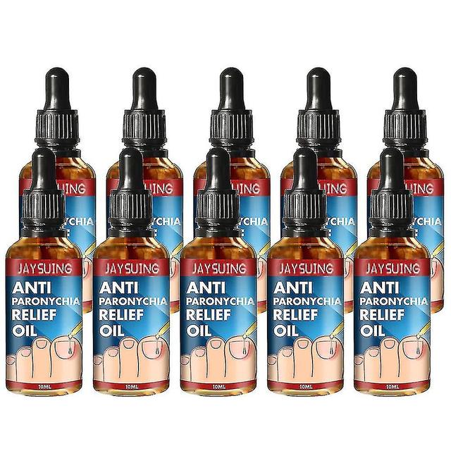 Ederfun 10pcs Anti Nail Break Relief Oil 10ml on Productcaster.