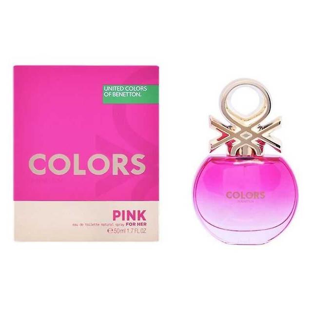 Kvinders parfume farver Pink Benetton EDT (50 ml) (50 ml) on Productcaster.