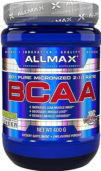 AllMax Nutrition AllMax näring BCAA 2:1:1 pulver 400 g 485 gr on Productcaster.