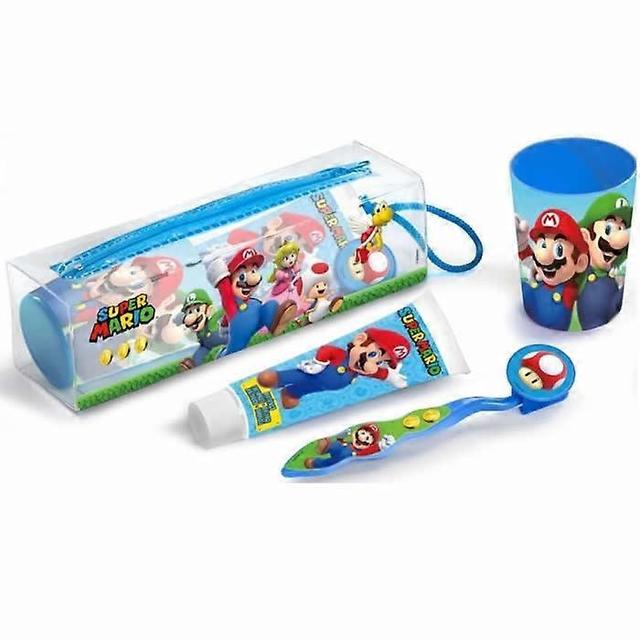 Cartoon Super mario bros set 4 pieces on Productcaster.