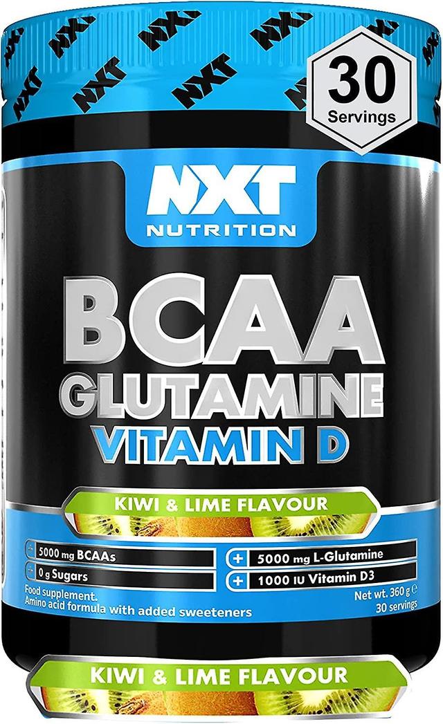 NXT Nutrição BCAA Glutamina Vit D Recuperação Treinamento Saúde Fitness Drink - 792g Kiwi & Limão on Productcaster.