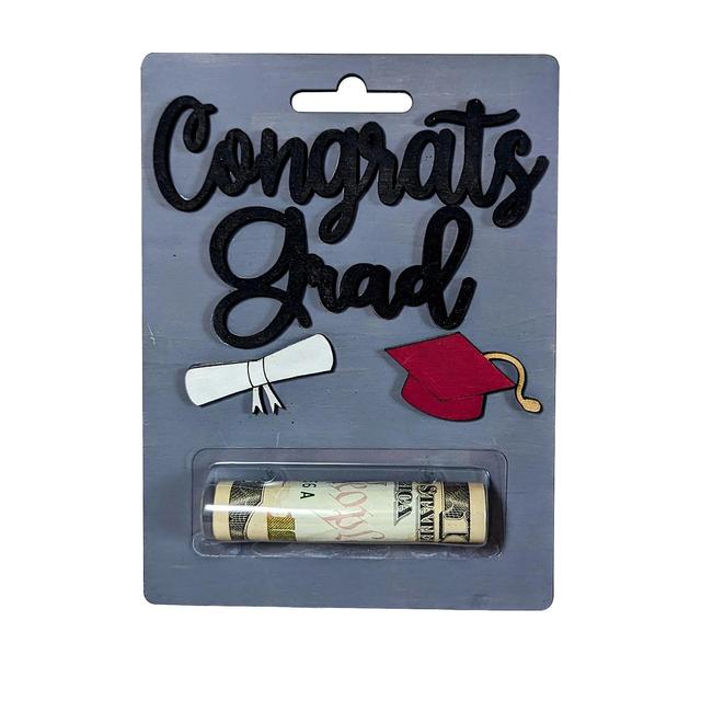 Graduation Money Holder Congrats Grad Card Holder Decoration Graduation Party Gift Sapphire Blue on Productcaster.