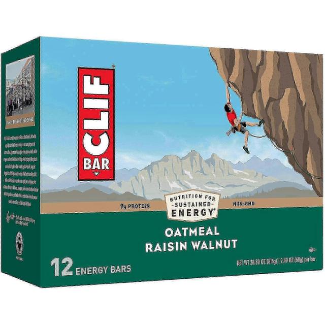 Clif bar aveia passasin barras de energia de nozes, 12 ea on Productcaster.