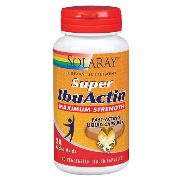 Solaray Super IbuActin, 60 Kapseln (4er Pack) on Productcaster.