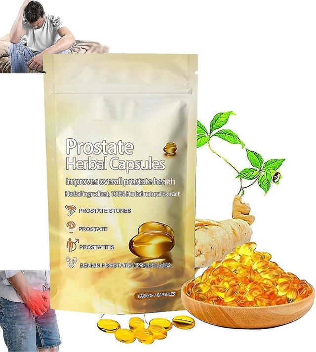 Prostate Support Supplement Men - Prostate Care Natural Herbal Capsules Save Prostate Health Support For Normal Urinary Function-xdd 1 Pack 7pcs-1Pack on Productcaster.