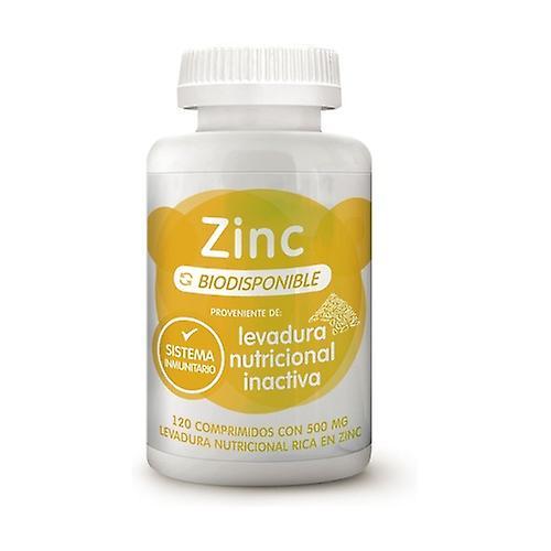 Energy Feelings Zinc with nutritional yeast 120 tablets of 500mg on Productcaster.