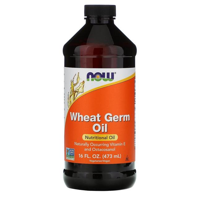 NOW Foods NU Fødevarer, Hvedekimolie, 16 fl oz (473 ml) on Productcaster.