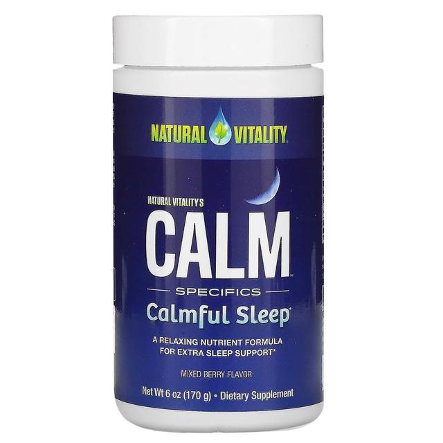 Natural Vitality, CALM Specifics, Calmful Sleep, Mixed Berry, 6 oz (170 g) on Productcaster.