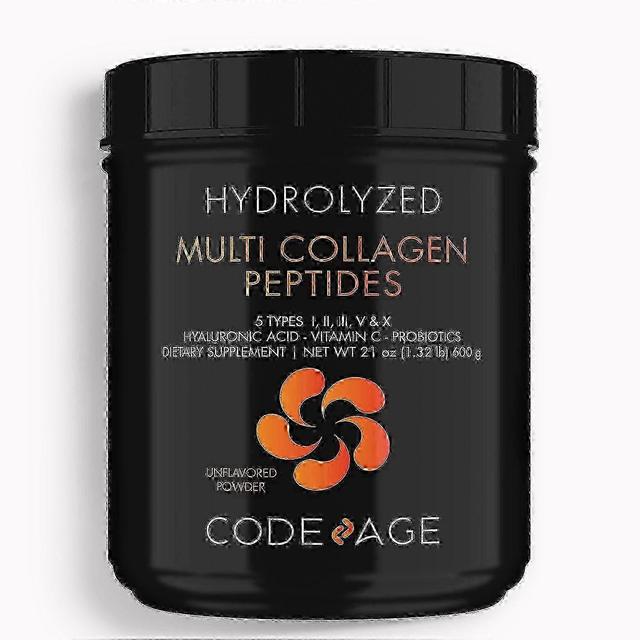 Codeage multi kollagenpeptider + pulver, ikke-aromatiseret, 21,6 oz on Productcaster.