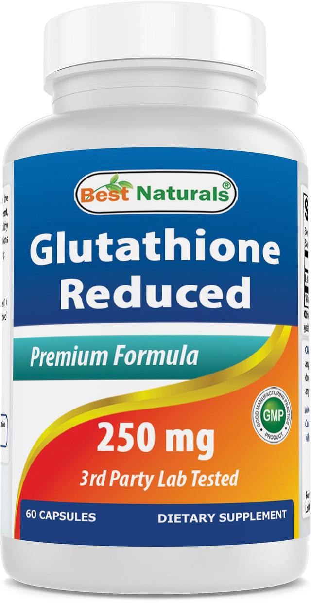 Best naturals glutathione reduced 250 mg 60 capsules on Productcaster.