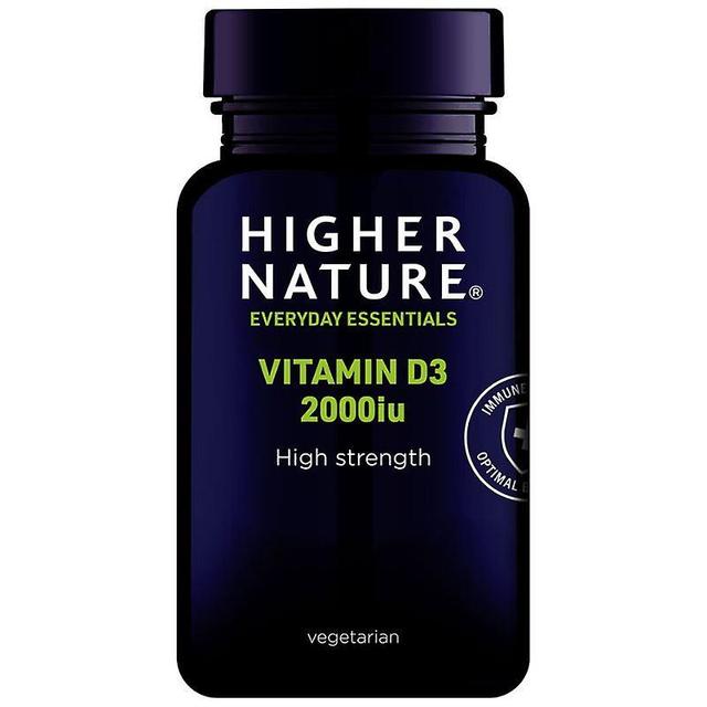 Higher Nature Maggiore Natura Vitamina D3 2000iu Vegicaps 120 (DV2120) on Productcaster.