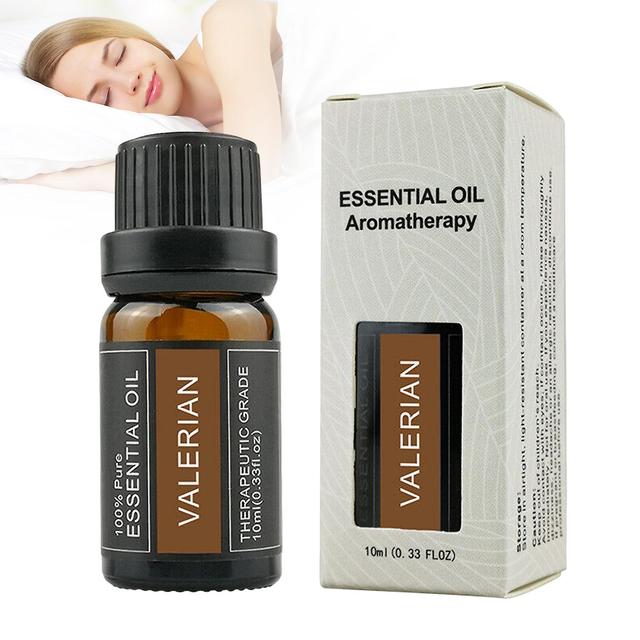 Valerian Essential Oil For Sleep Relaxing Scent Undiluted Valerian Essential Oil For Home Office Travel Sleep Use A on Productcaster.