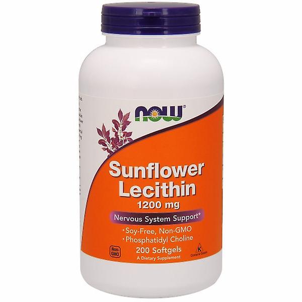 Now Foods Sunflower Lecithin, 200 Softgels (Pack of 3) on Productcaster.