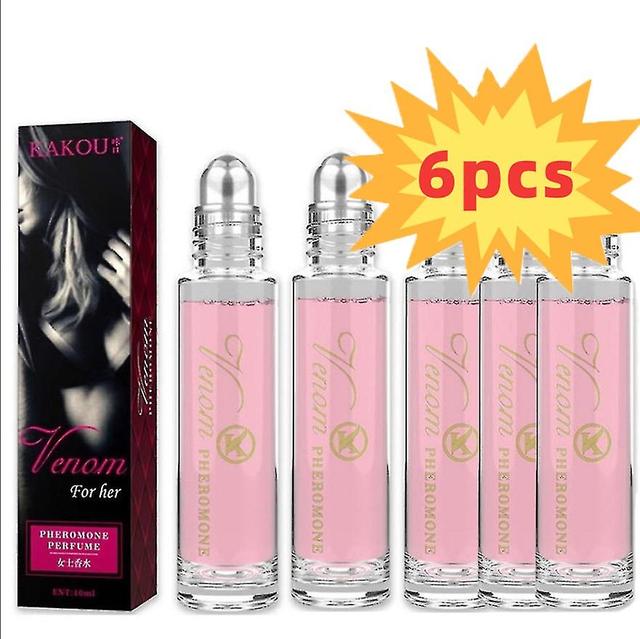 Roll-on Perfume Universal Fresh Men And Women Flirting Date Natural Long-lasting Light Fragrance Adult Perfume 6PCS on Productcaster.