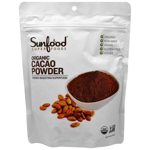 Sunfood, Organic Cacao Powder, 8 oz (227 g) on Productcaster.