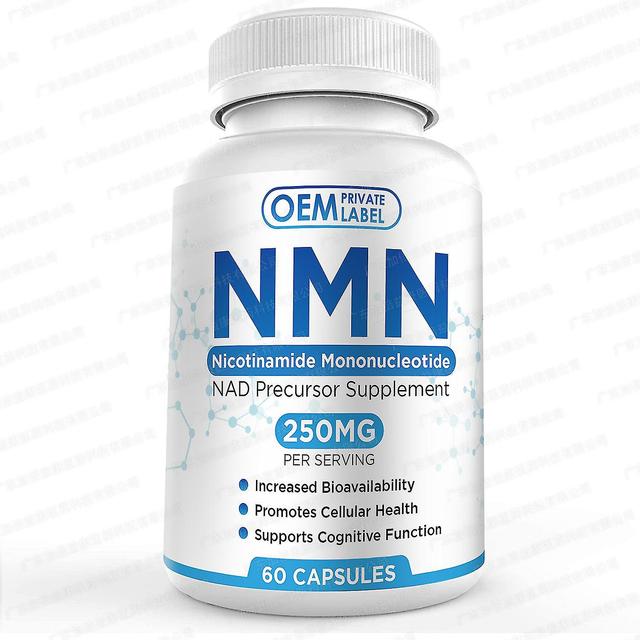 NM Supplemento, Capsule antinvecchiamento del supplemento del precursore di NAD 250mg Capsule di nicotinamide mononucleotide Supporto per il rinnov... on Productcaster.