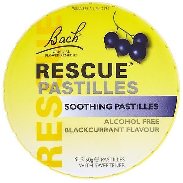 Bach Rescue pastillit Mustaherukka, 50g on Productcaster.