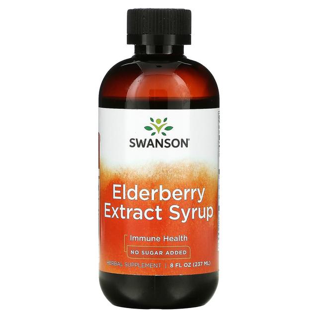 Swanson, Elderberry Extract Syrup, 8 fl oz (237 ml) on Productcaster.