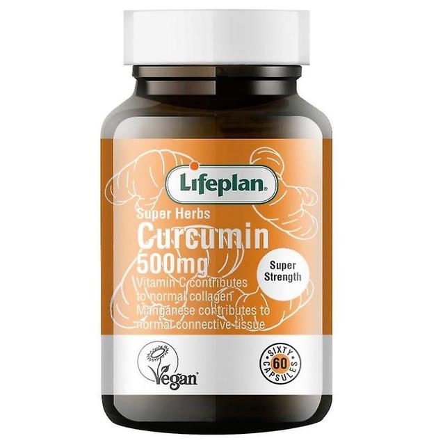 Life Plan Lifeplan Super Herbs Curcumin 500mg Caps 60 (FL0504) on Productcaster.