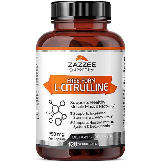 Vorallme L-citrulline Speeds Up Post-workout Recovery Time, Builds Muscle, Improves Stamina And Energy, And Helps Detoxify The Liver 120count-1 bottle on Productcaster.