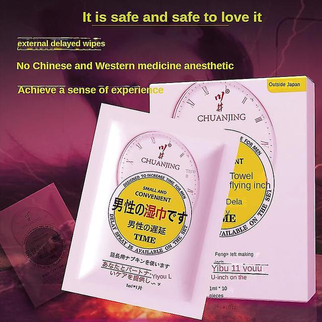 Unitoney Natural Sex Wipes For Men, Sexual Delayer, Ejaculation Delay, Pleasure Booster, Mastjaune Product, 7.0 1pcs on Productcaster.