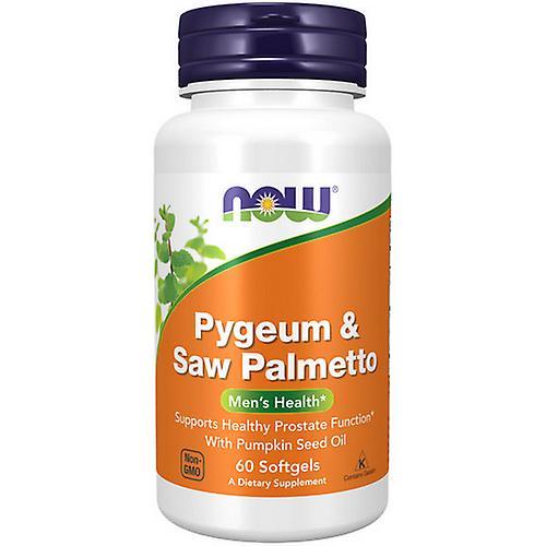 Now Foods Pygeum & Saw Palmetto Extract,25 mg/80 mg ,60 Sgels (Pack of 4) on Productcaster.