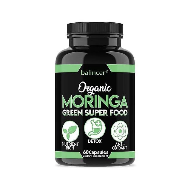 Visgaler Moringa Extracts Natural Antioxidants,body Detoxification And Digestion,promotes Digestion Bowel Movementsimmune System Health 60 count-1 ... on Productcaster.