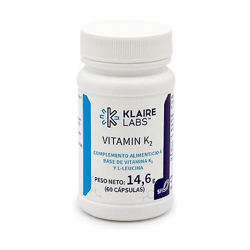 Klaire Labs Vitamin K2 60 capsules on Productcaster.