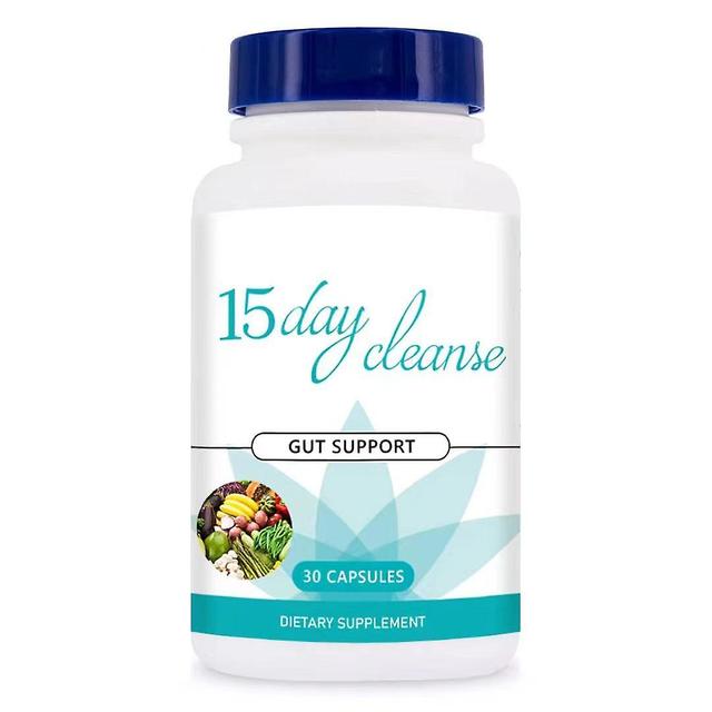 Zjrui 15 Day Cleanse, Gut and Colon Support, Advanced Gut Cleanse Detox with Senna, Cascara Sagrada & Psyllium Husk, Non-GMO, 30 Capsules 3 Bottle on Productcaster.